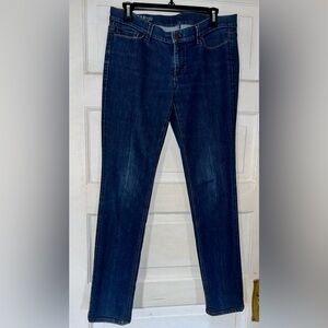 👖Ann Taylor Womens The Skinny Modern Fit Jeans Stretch Blue Denim Size 8